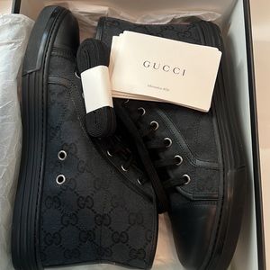 Gucci Authentic High Top Shoes size 38